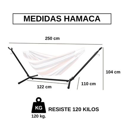 Hamaca Con Soporte - Cafés