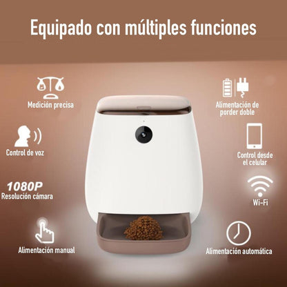 Alimentador Automático - Conexión Wi-fi Smart Life