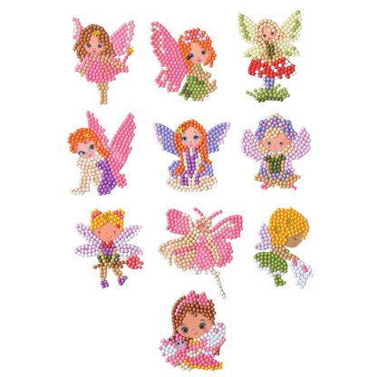 Kit Sticker pintura diamantes - Princesas y alas