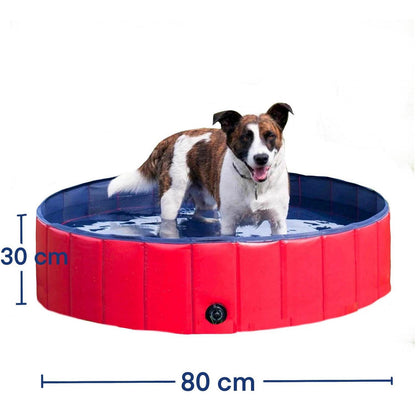 Piscina mediana para mascotas 80 x 30 cm