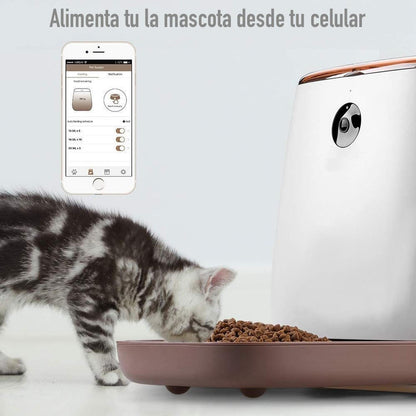 Alimentador Automático - Conexión Wi-fi Smart Life